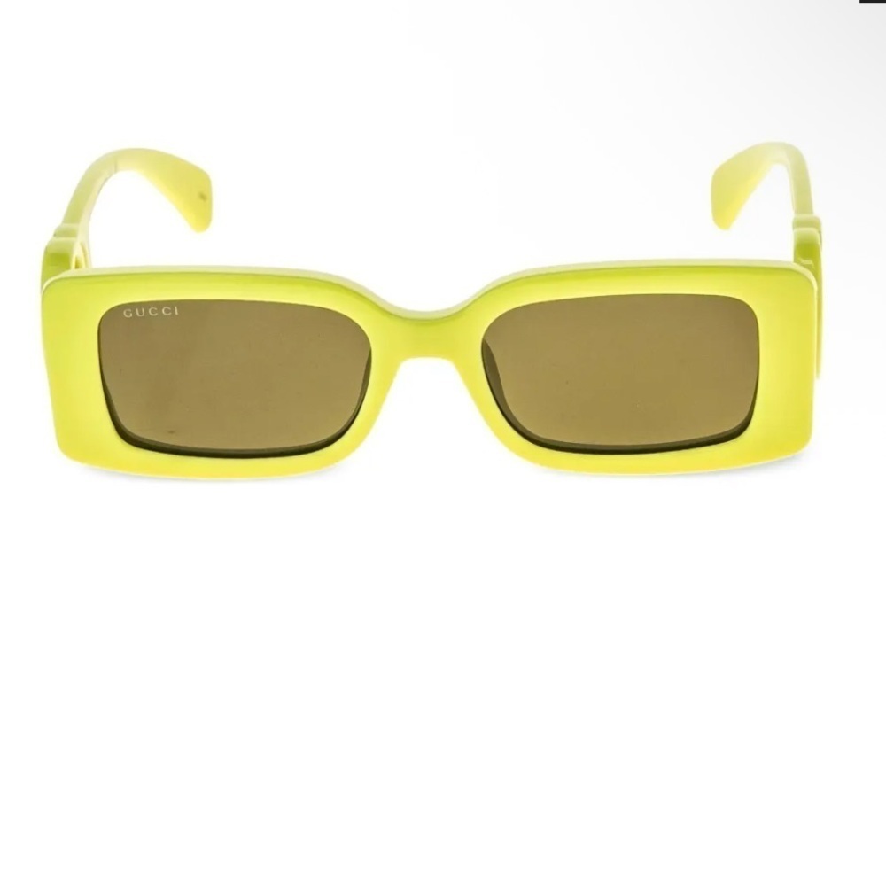 Gucci Neon Yellow Rectangular Sunglasses
0407 - Picture 2 of 3